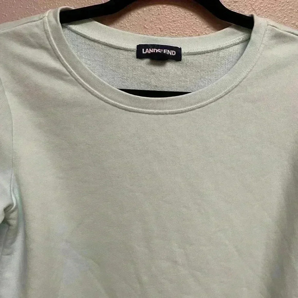 🛍 3 for $20 LANDS END Womens Oversized Sweatshirt - Picture 3 of 5